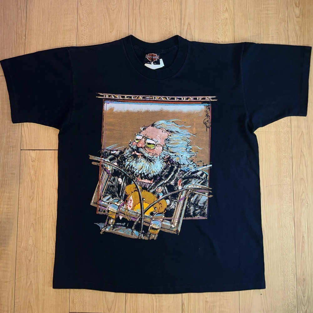 Vintage Jerry Garcia - Grateful Dead Shirt / 1993 / single stitch